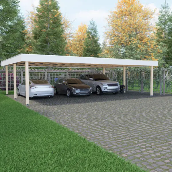 Carport 10 x 7,0 m.