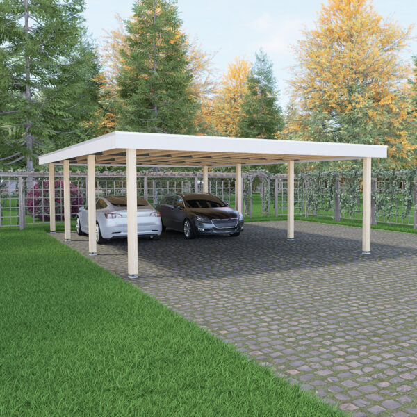 Carport 6 x 10,0 m.