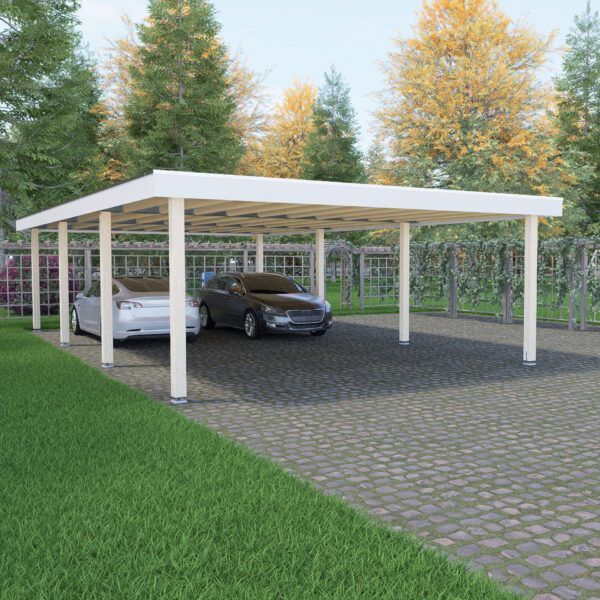Carport 6 x 10,5 m.