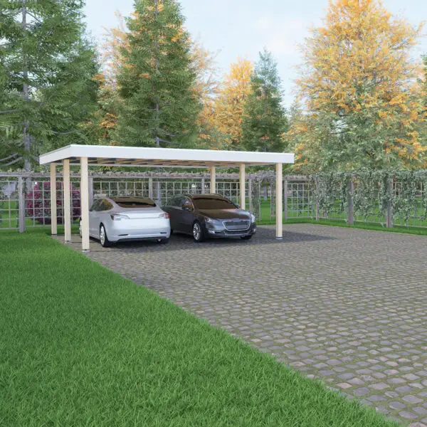 Carport 6 x 5,0 m.