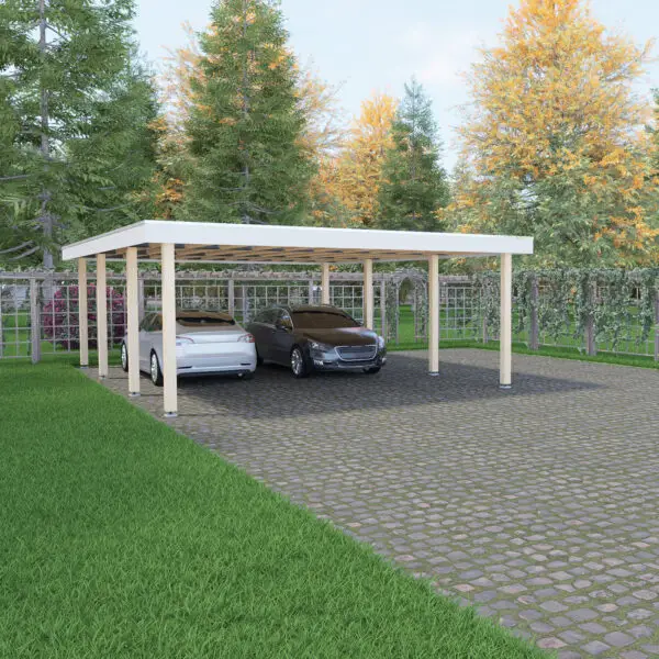 Carport 6 x 8,0 m.